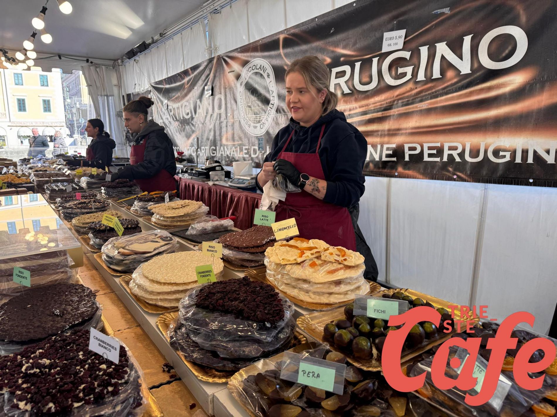 Trieste, Cioccolatiamo torna in piazza Sant’Antonio: Rovinelli, «Quella location rimane» (VIDEO)
